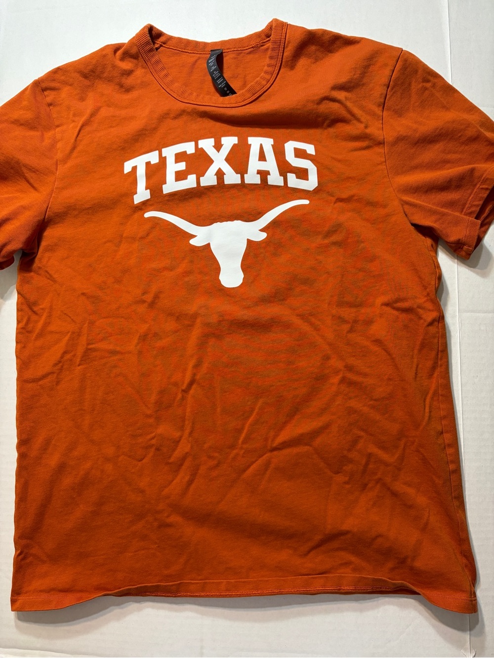 Lululemon UT Texas Longhorns Burnt Orange T-Shirt L Clean Simple 1-Side Logo